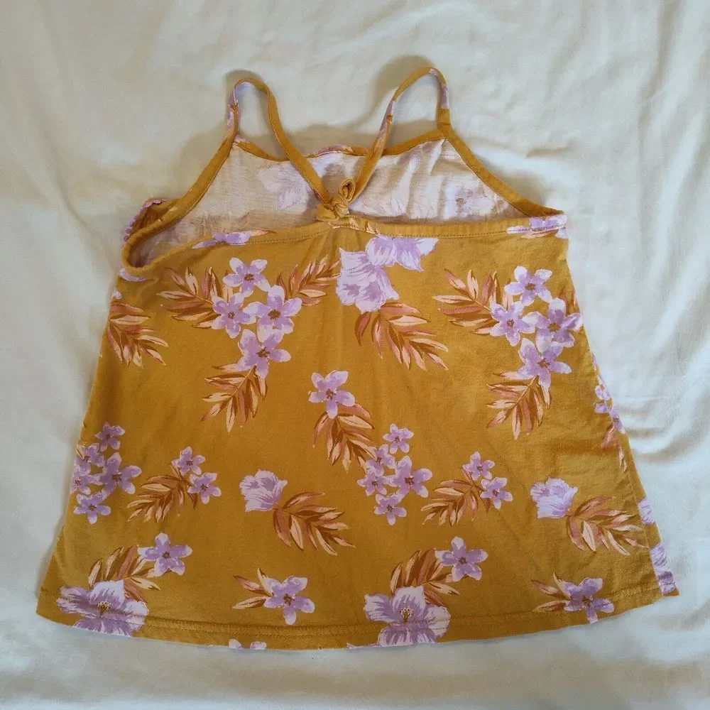 OshKosh B'gosh Flower Strap Top‎ Girl's Size 10/10A